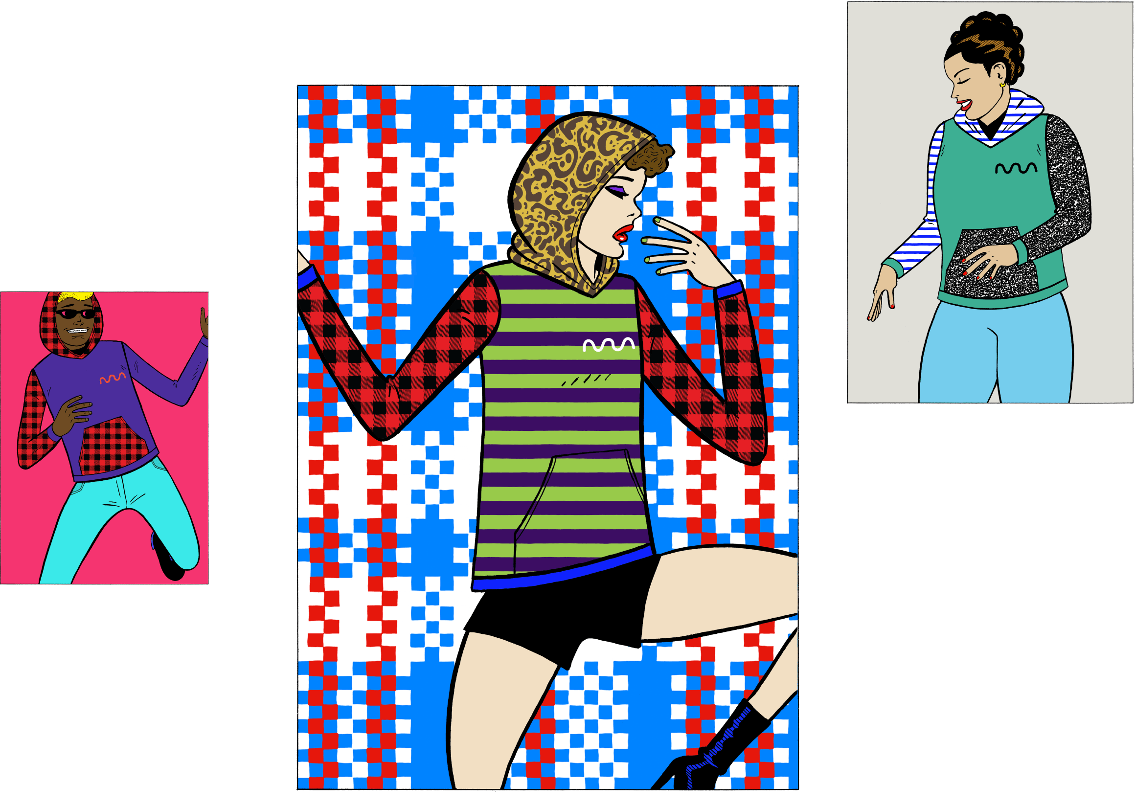 digital artwork forged in collaborations